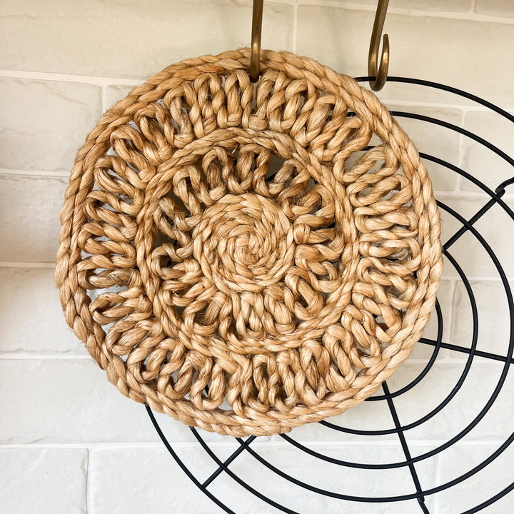 Jute Flower Trivet
