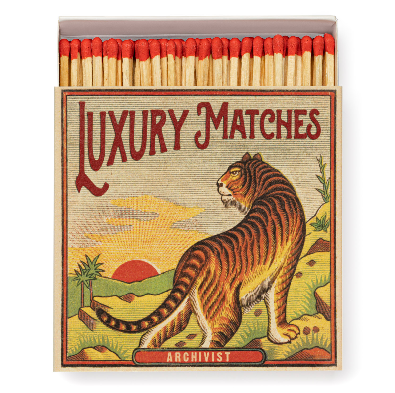 Archivist Gallery - Vintage Tiger - Large Matches