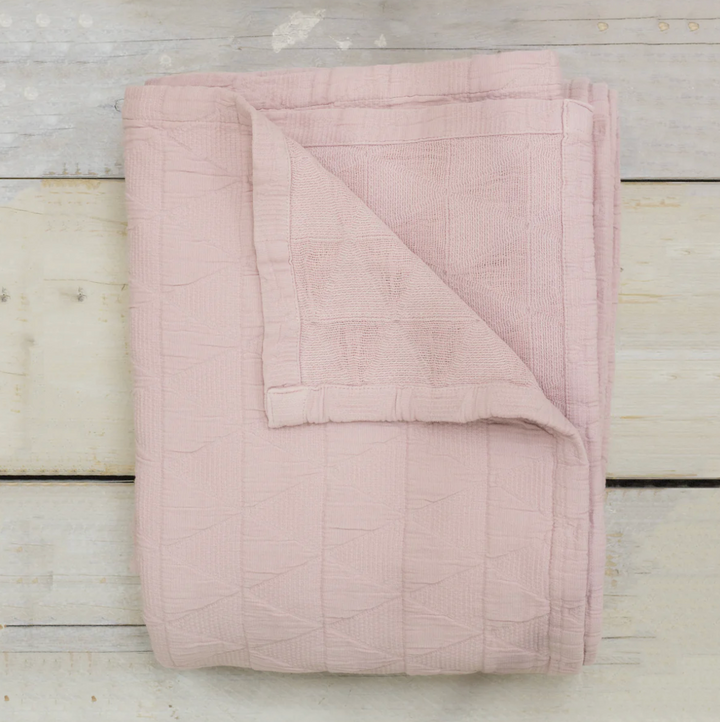 Also Home - Stockholm Bedspread - Blush
