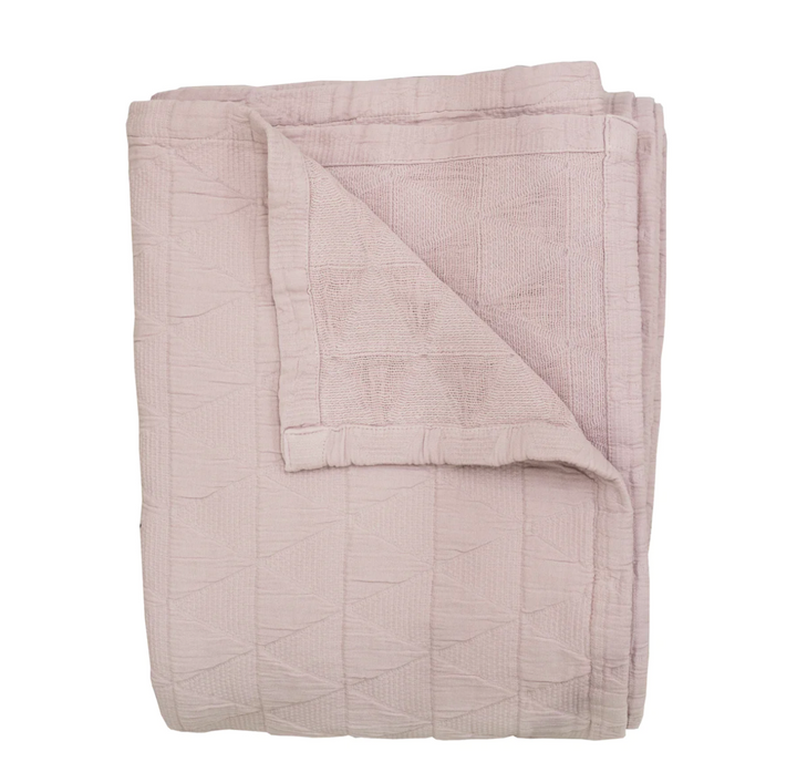 Also Home - Stockholm Bedspread - Blush