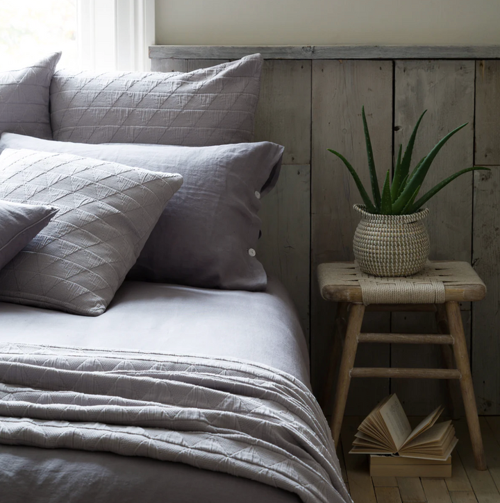 Also Home - Stockholm Bedspread - Pewter Grey