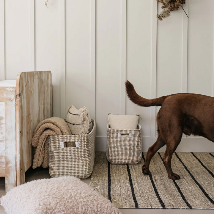 Also Home - Hasta Stripe Jute Rug - Small