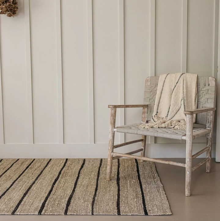Also Home - Hasta Stripe Jute Rug - Small