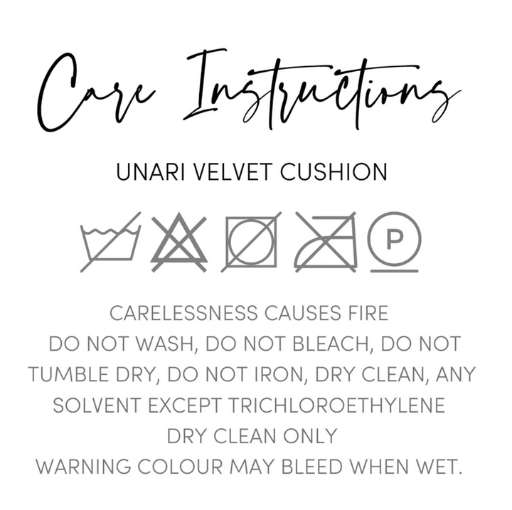 Also Home - Unari Velvet Cushion - Berry