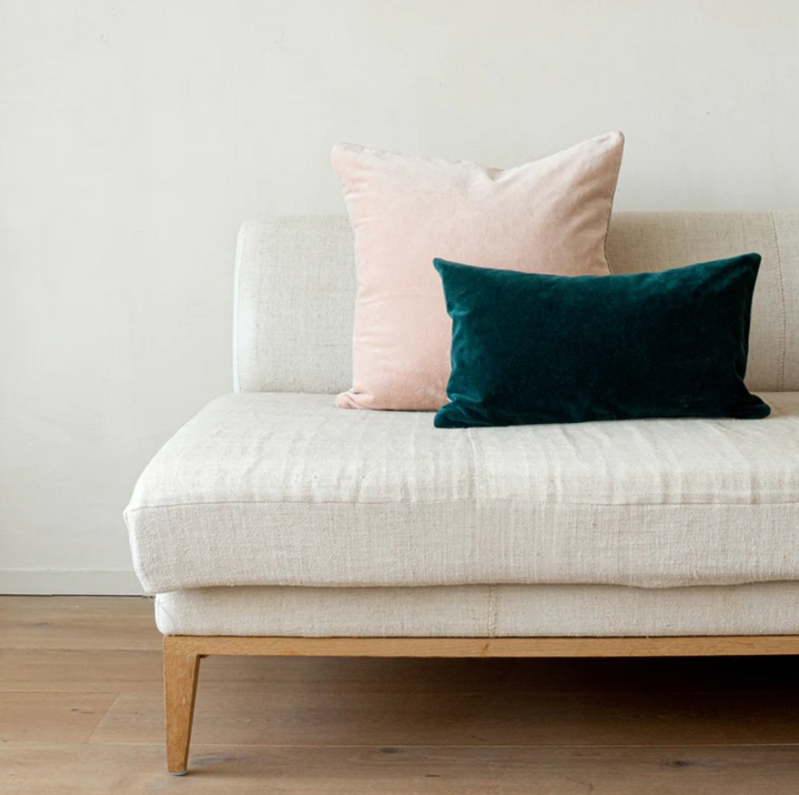 Also Home - Unari Velvet Cushion - Shell