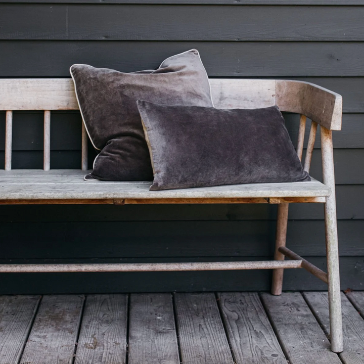 Also Home - Unari Velvet Cushion - Cappuccino