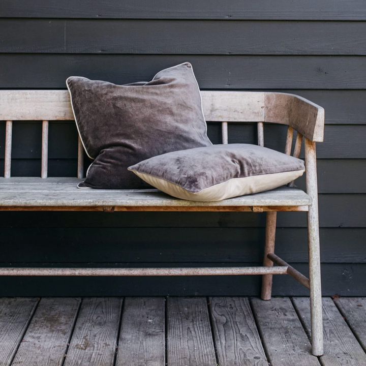 Also Home - Unari Velvet Cushion - Cappuccino