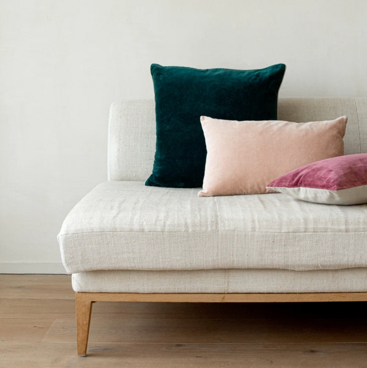 Also Home - Unari Velvet Cushion - Pine