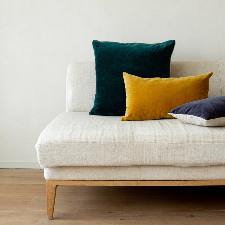 Also Home - Unari Velvet Cushion - Pine