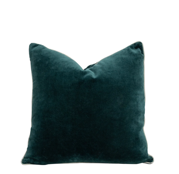 Also Home - Unari Velvet Cushion - Pine