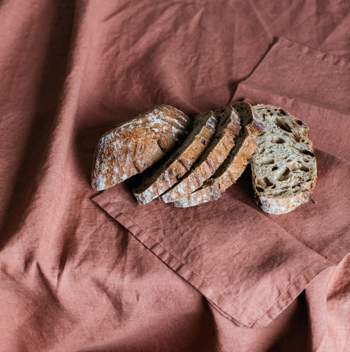 Also Home - Washed Linen Tablecloth - Copper