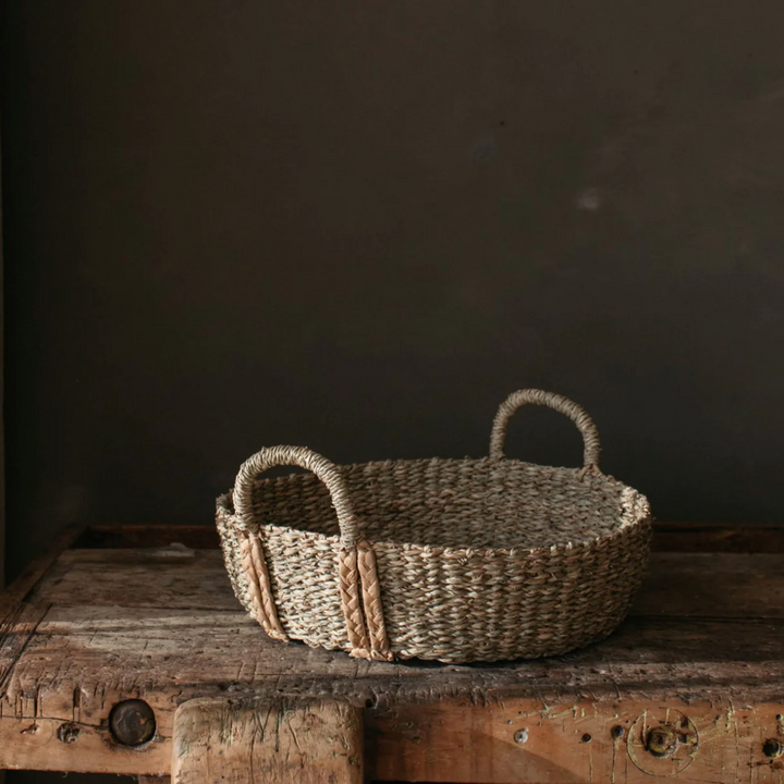 Also Home - Kuten Round Seagrass Baskets