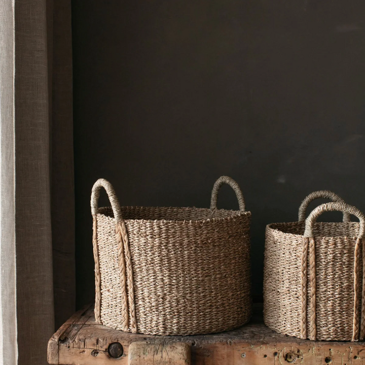 Also Home - Tilaa Round Seagrass Baskets