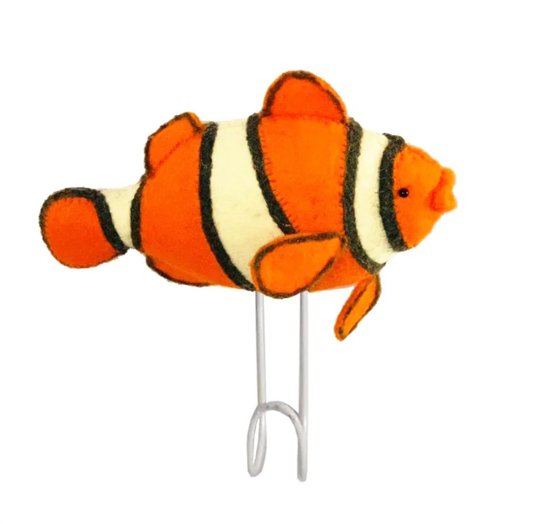 Clown Fish Coat Hook - Fiona Walker England