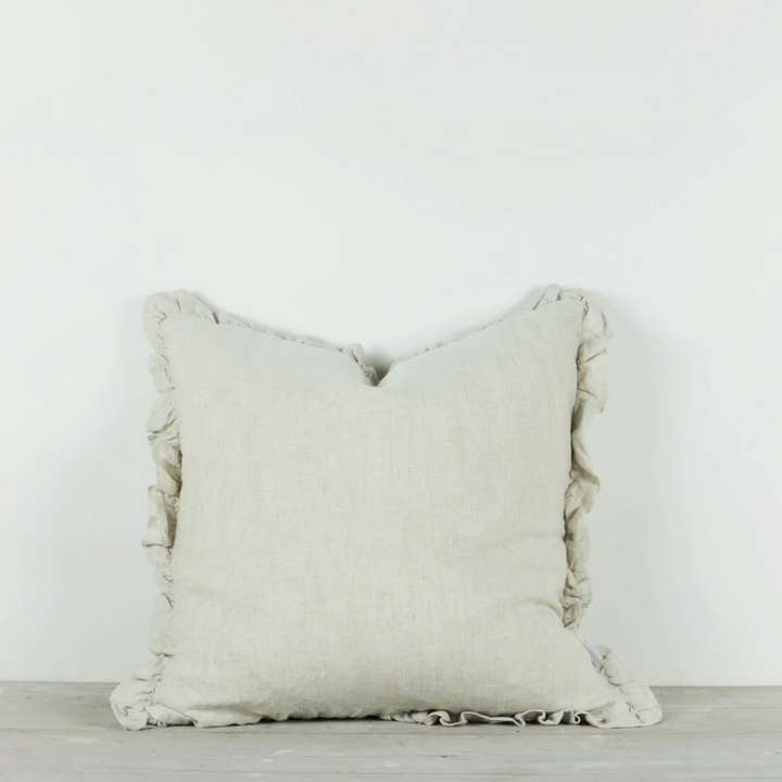 Also Home - Oli Linen Cushion - Natural