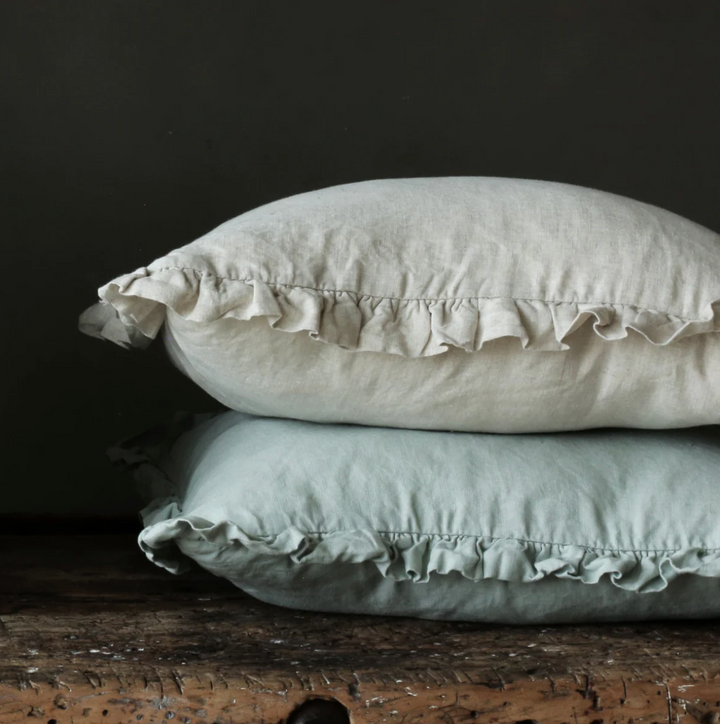 Also Home - Oli Linen Cushion - Natural