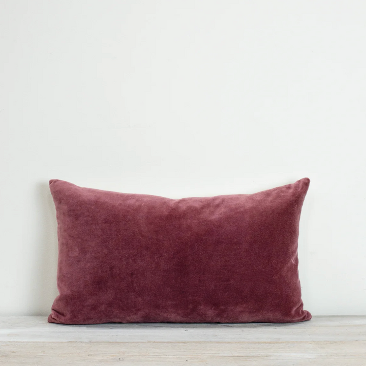 Also Home - Misi Velvet Cushion - Pomegranate