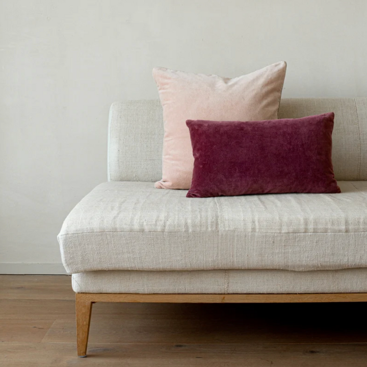 Also Home - Misi Velvet Cushion - Pomegranate