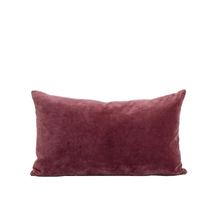 Also Home - Misi Velvet Cushion - Pomegranate