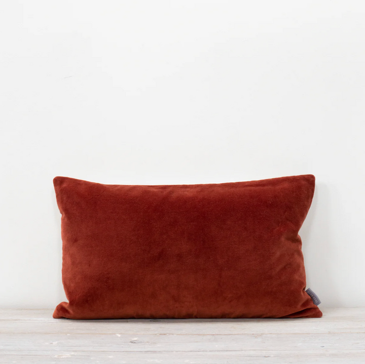 Also Home - Misi Velvet Cushion - Rust