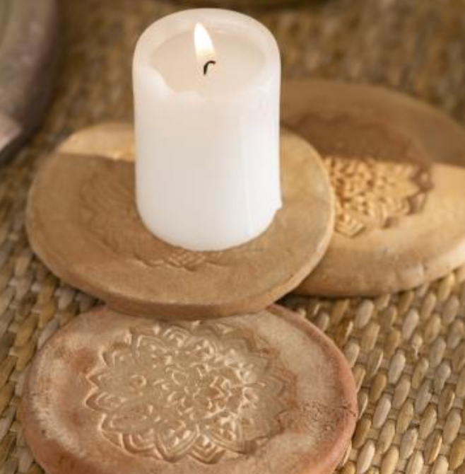 Unique - Terracotta Coaster - Set of 2