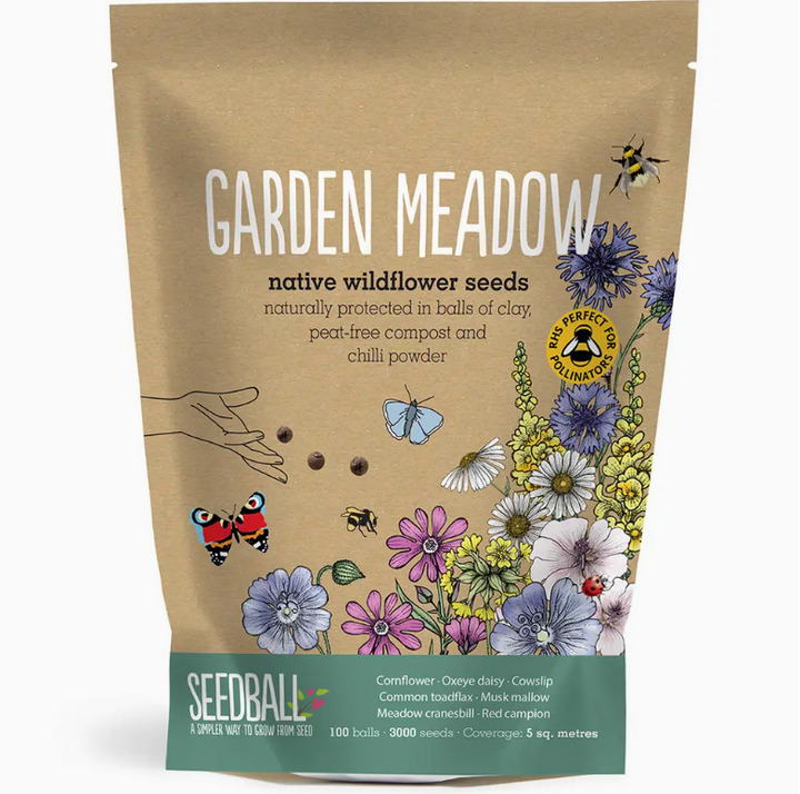 Seedball - Wildflower Grab Bags - Garden Meadow Seeds