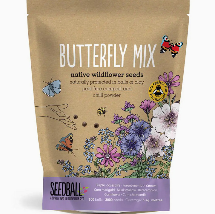 Seedball - Wildflower Grab Bags - Butterfly Seed Mix