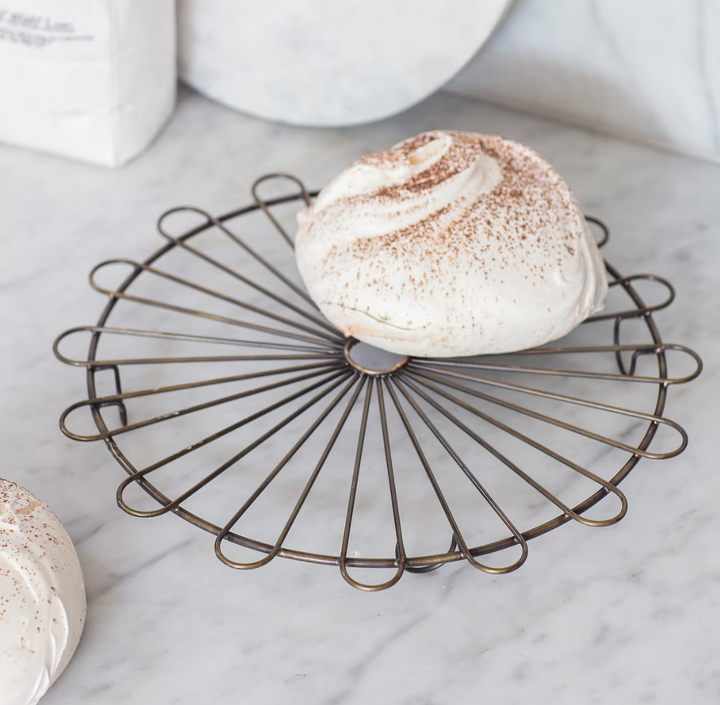 Cake & Bread Cooling Rack - Antique Brass