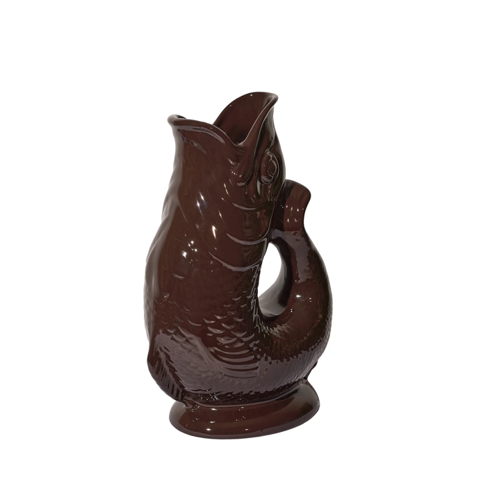 Gluggle Jug - Cocoa Bean Brown - Large