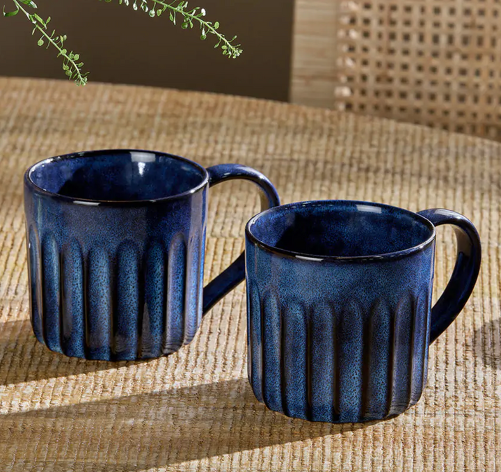 Nkuku - Moda Mug - Deep Blue (Set of 2)