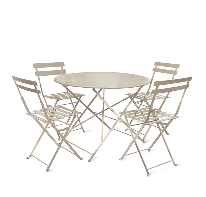 4 Seater Bistro Set - Clay Beige