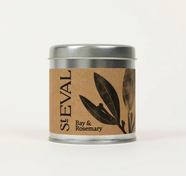 St. Eval Tin Candle - Bay & Rosemary