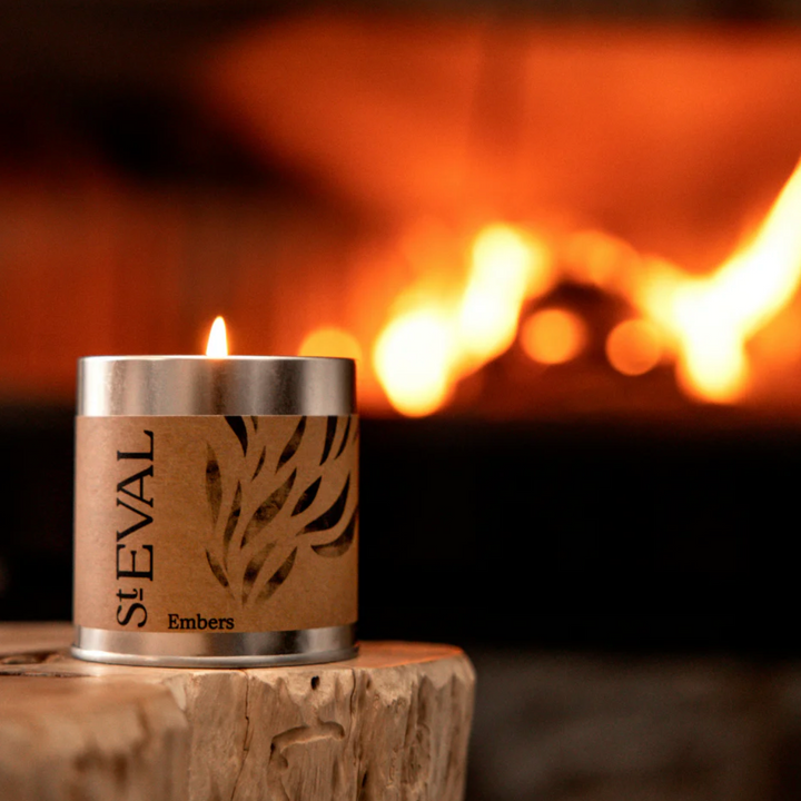St. Eval Tin Candle - Embers
