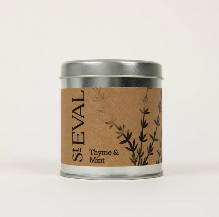St. Eval Scented Tin Candle - Thyme & Mint
