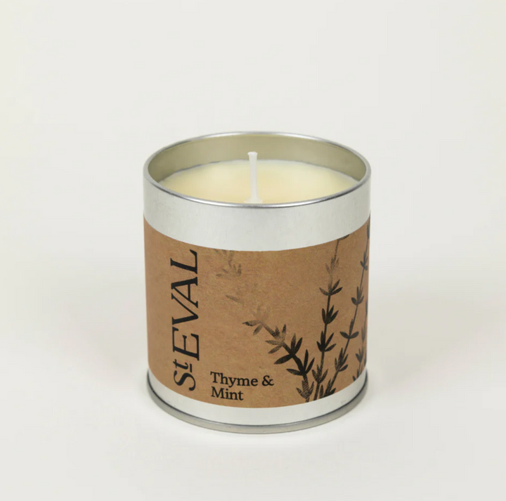 St. Eval Scented Tin Candle - Thyme & Mint