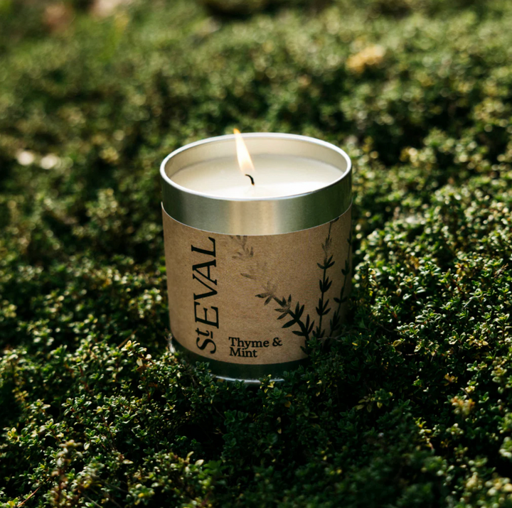St. Eval Scented Tin Candle - Thyme & Mint