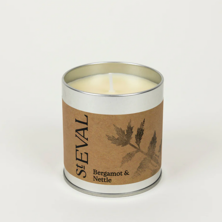 St. Eval Scented Tin Candle - Bergamot & Nettle