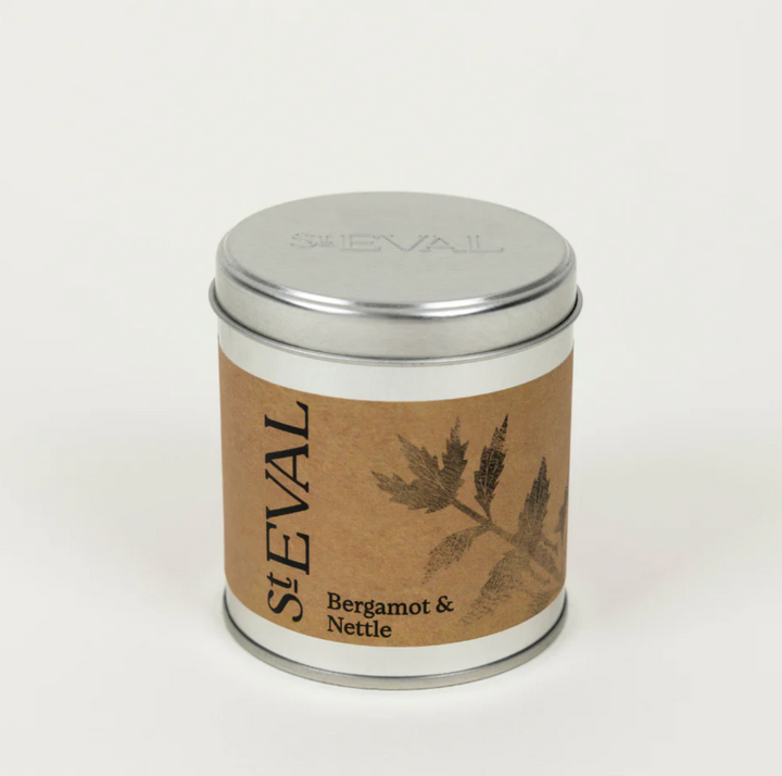 St. Eval Scented Tin Candle - Bergamot & Nettle
