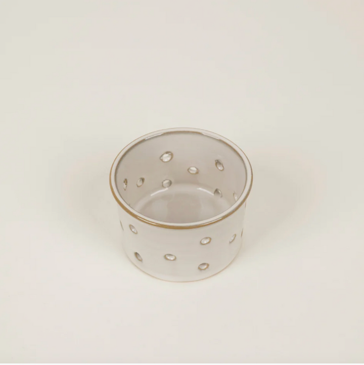 Tealight Candle Holder - Natural Glazed
