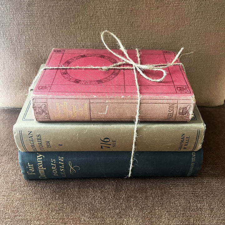 Shelf Styling - Vintage 3 Book Bundle