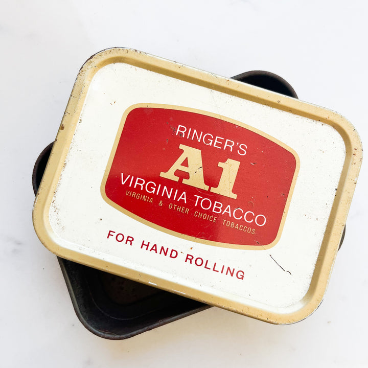 Vintage Ringers A1 Tobacco Tin – Rare Collectible Tobacco Tin