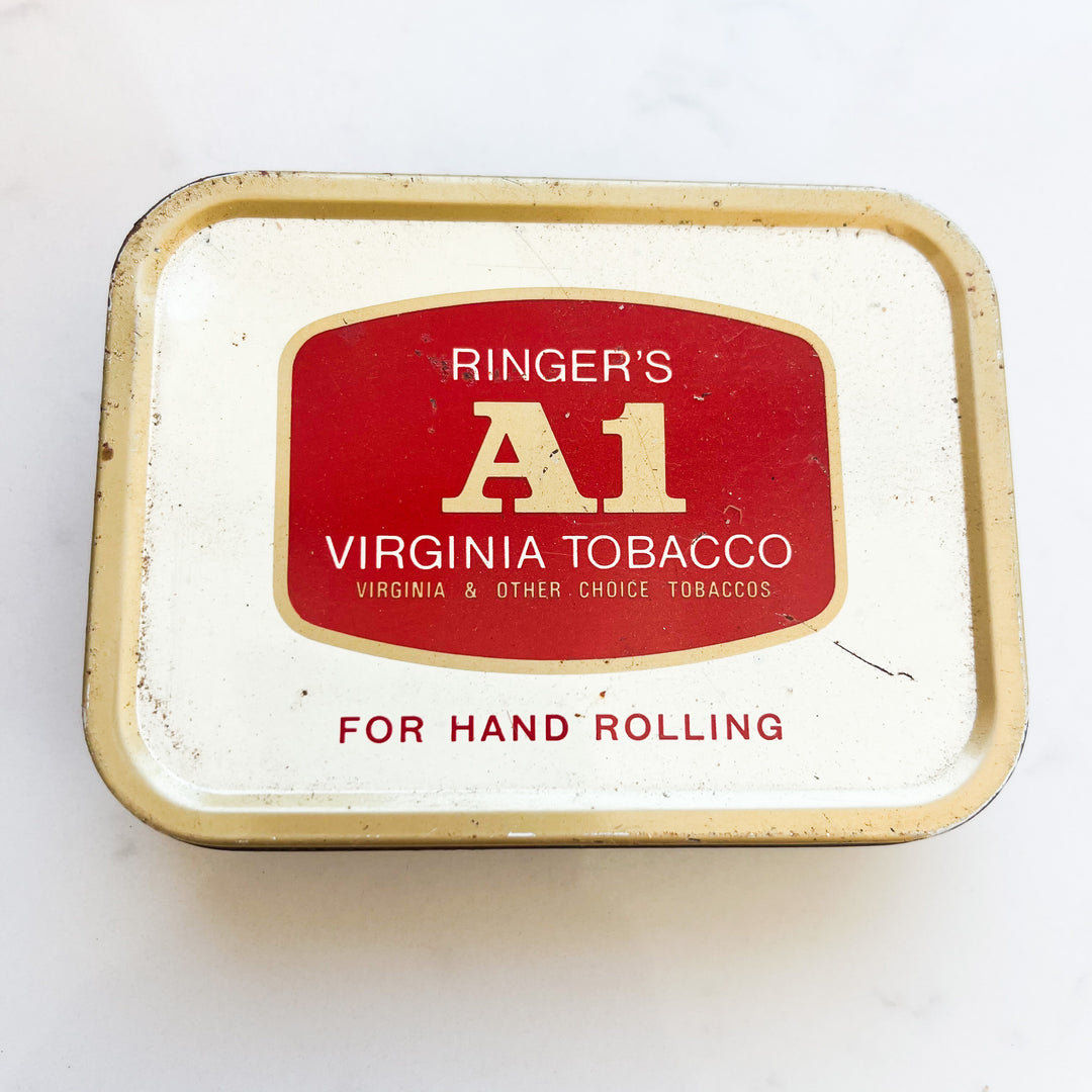 Vintage Ringers A1 Tobacco Tin – Rare Collectible Tobacco Tin