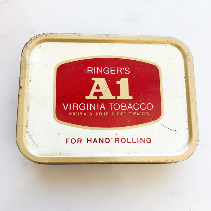 Vintage Ringers A1 Tobacco Tin – Rare Collectible Tobacco Tin
