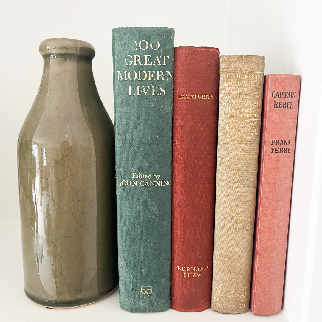 Shelf Styling - Vintage 4 Book Bundle