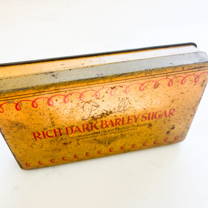 Pascall Rich Dark Barley Sugar Vintage Sweet Tin – A Rare Confectionery Classic