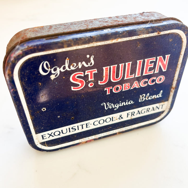Vintage Ogden’s Tobacco Tin – Classic British Tobacciana