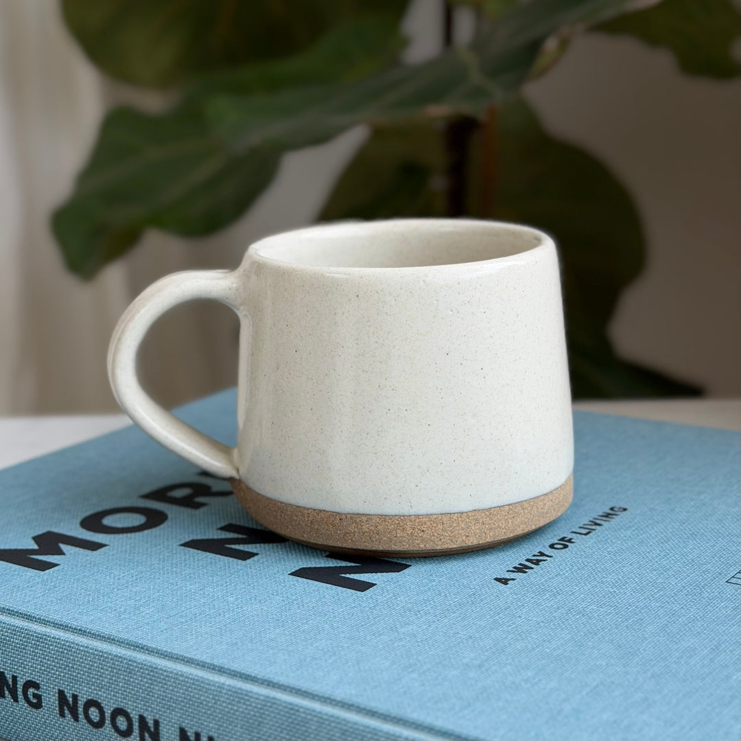 Koko Mug In Milk White - Handmade