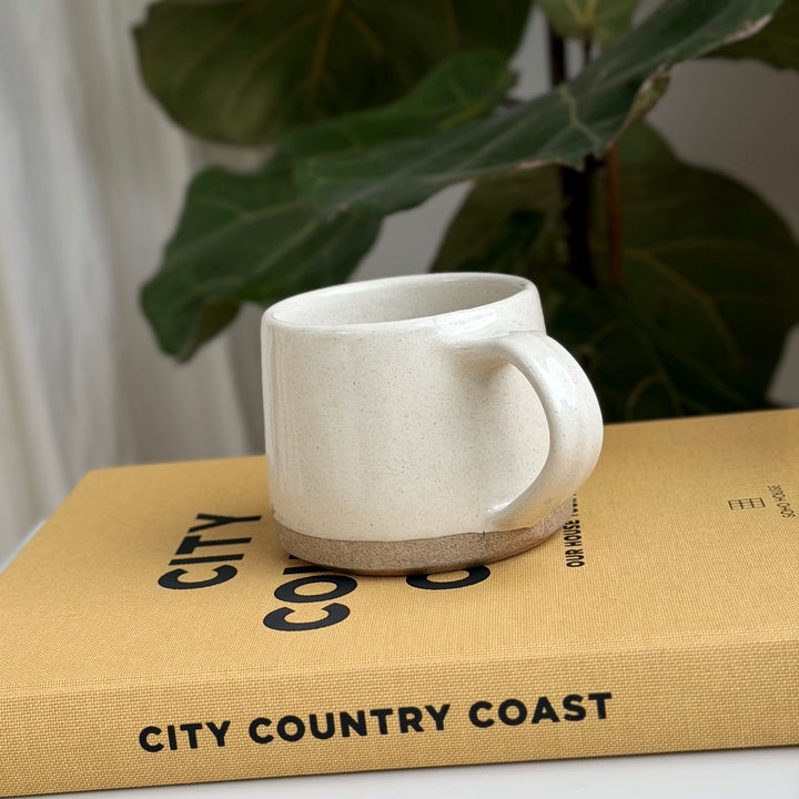 Koko Mug In Milk White - Handmade