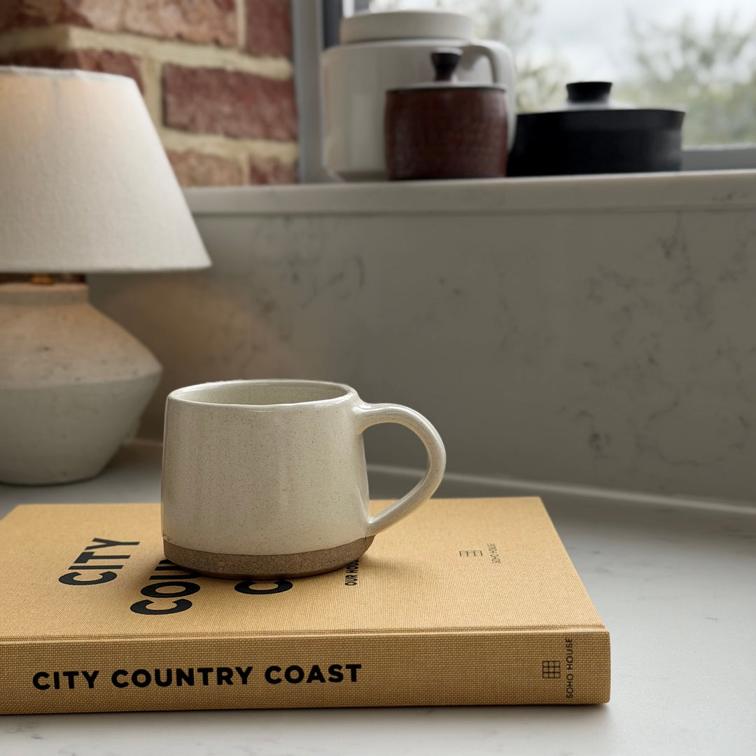 Koko Mug In Milk White - Handmade