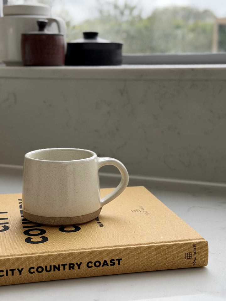 Koko Mug In Milk White - Handmade